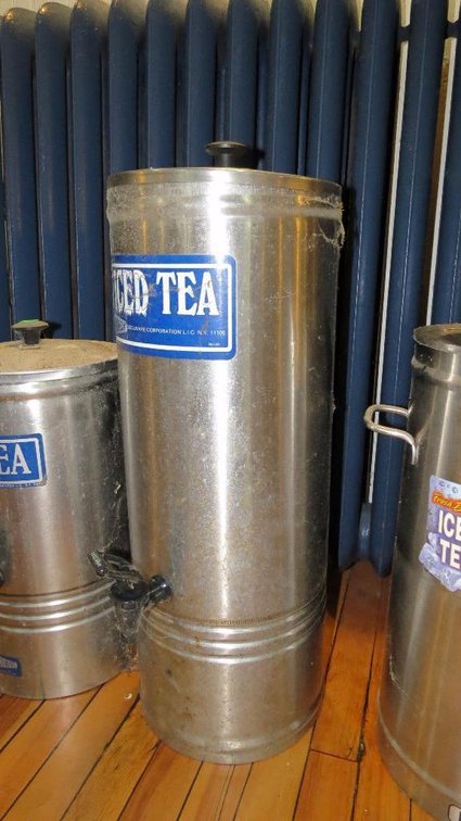 Stainless CECILWARE steel drink dispenser