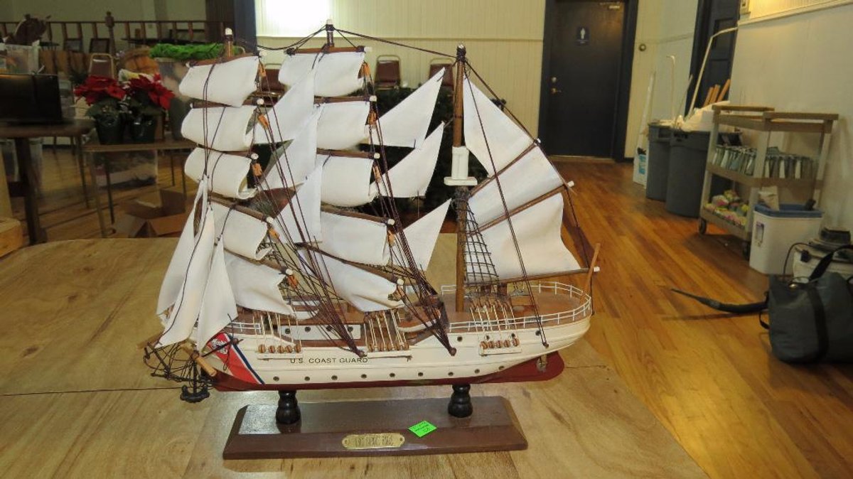 USCG Barque Eagle model ship