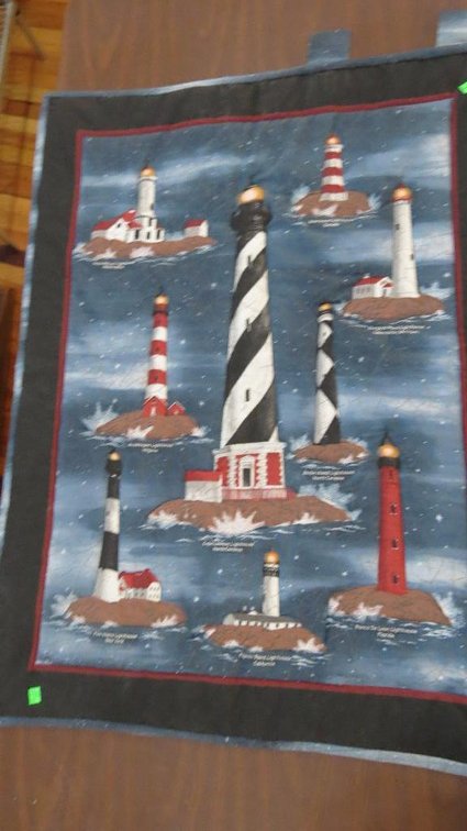 Lighthouse wall hanging