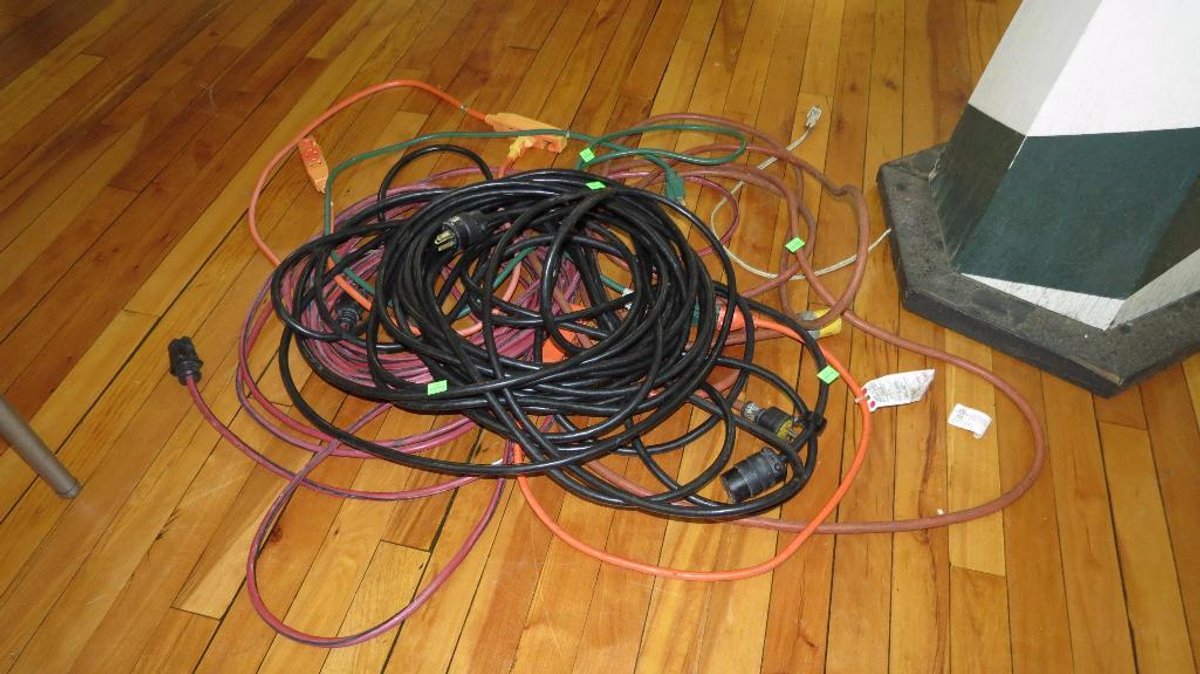 Group of extension cords
