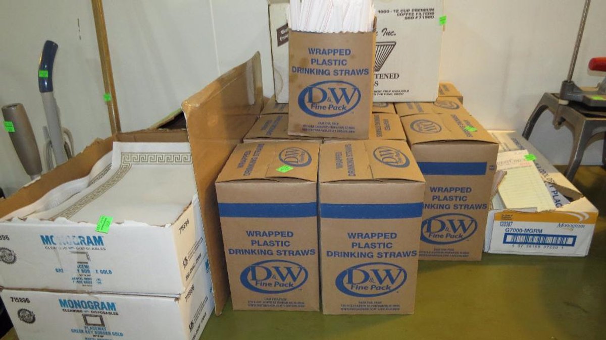 Large group of new paper products