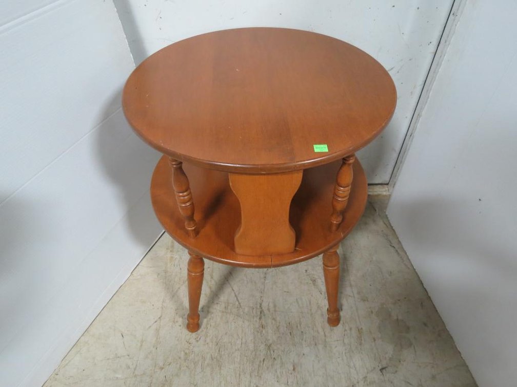 Round end table
