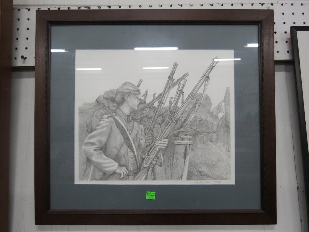 Civil War Print By Martha Iler