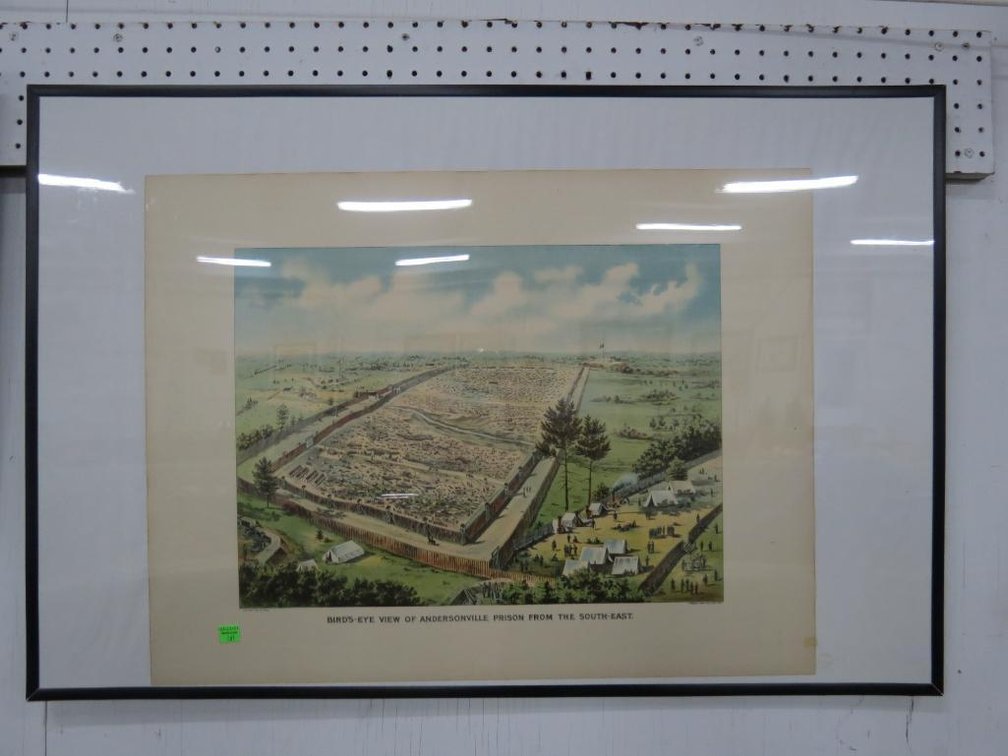 Print of Andersonville Prison
