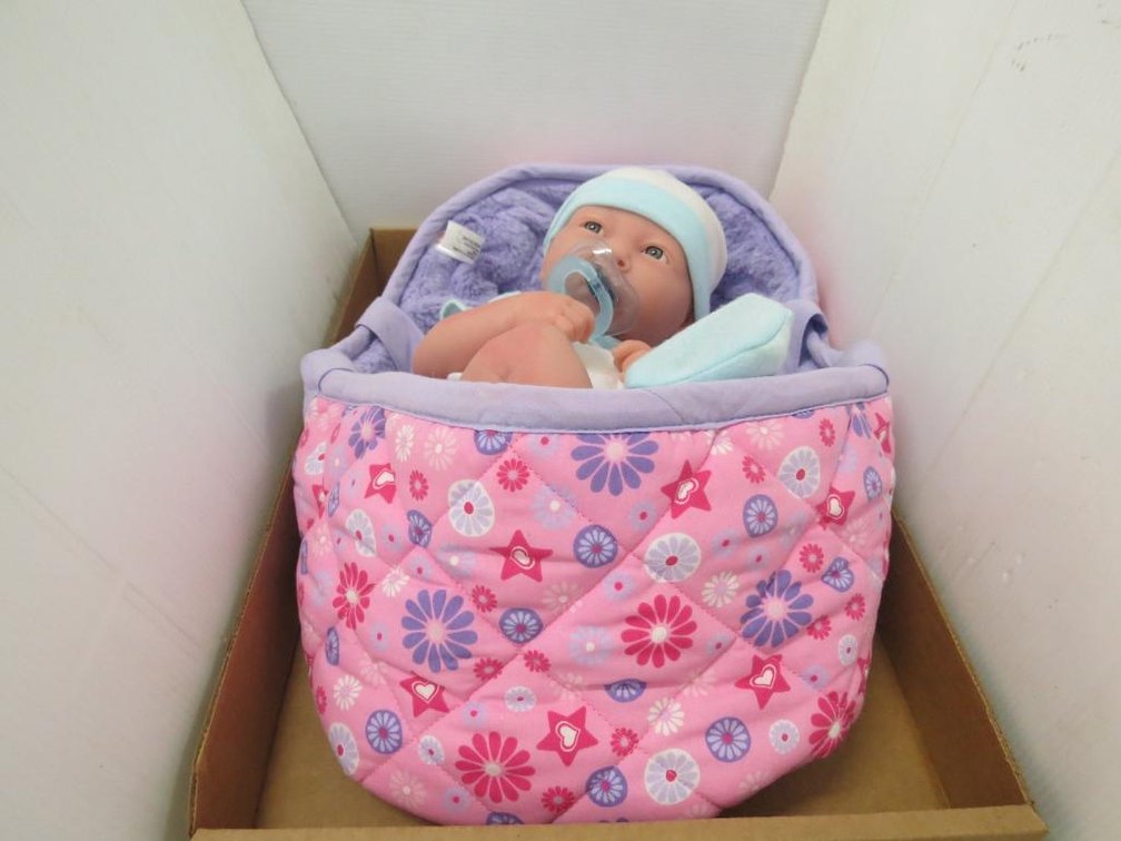American Girl Bitty Baby Doll and Cloth Carrier