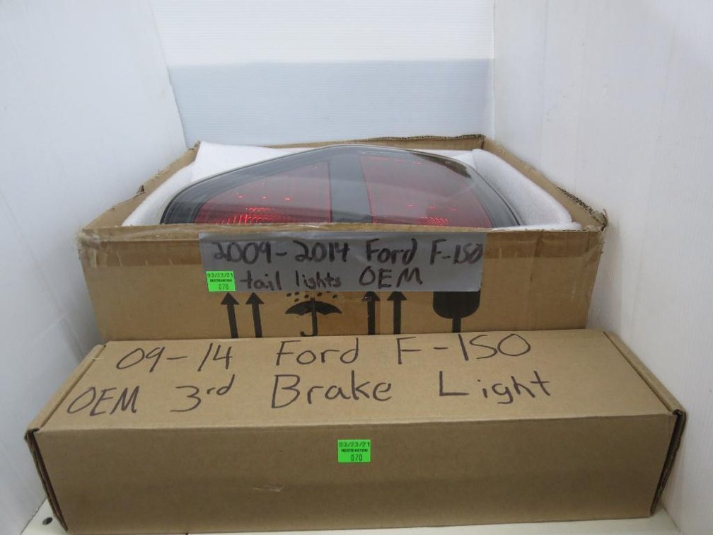 F-150 Tail Lights and Third Brake Light, Fits 09 - 2014