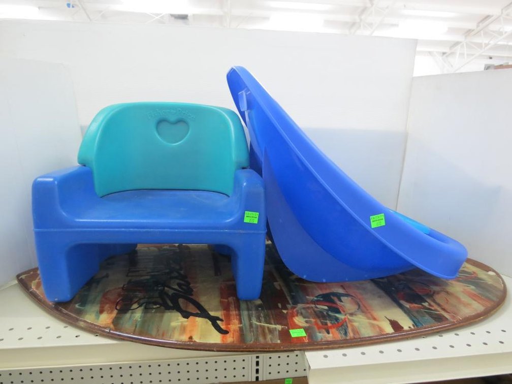 Aquabord, Fisher-Price Booster Seat, Child's Plastic Rocker Chair