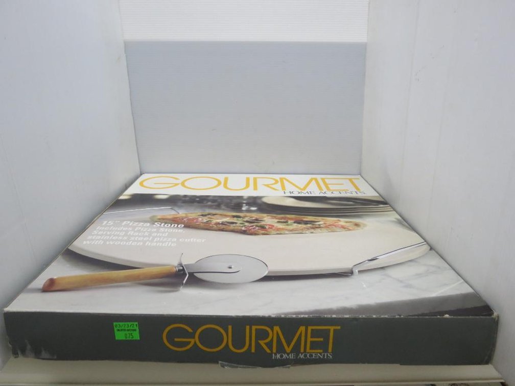 Gourmet 15In Pizza Stone, New In Box