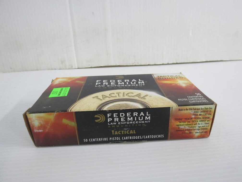 Full Box of Federal 155 Grain 40 S&W Ammo