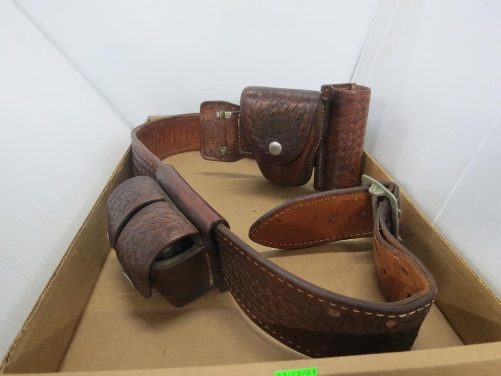 Leather Holster Belt