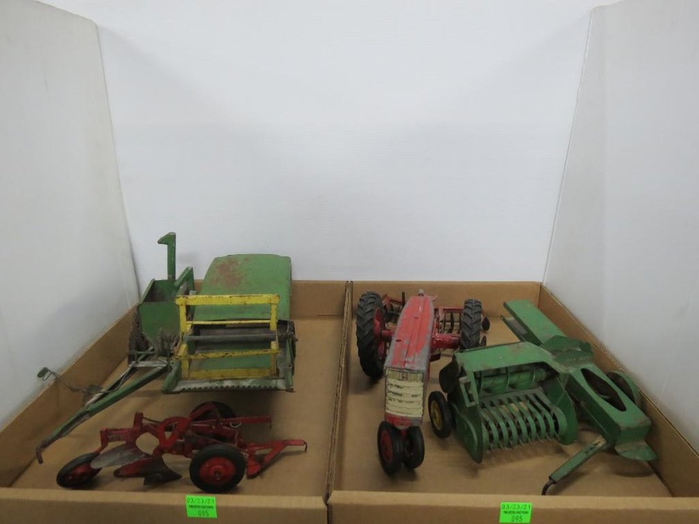 Vintage Metal Farm Toys