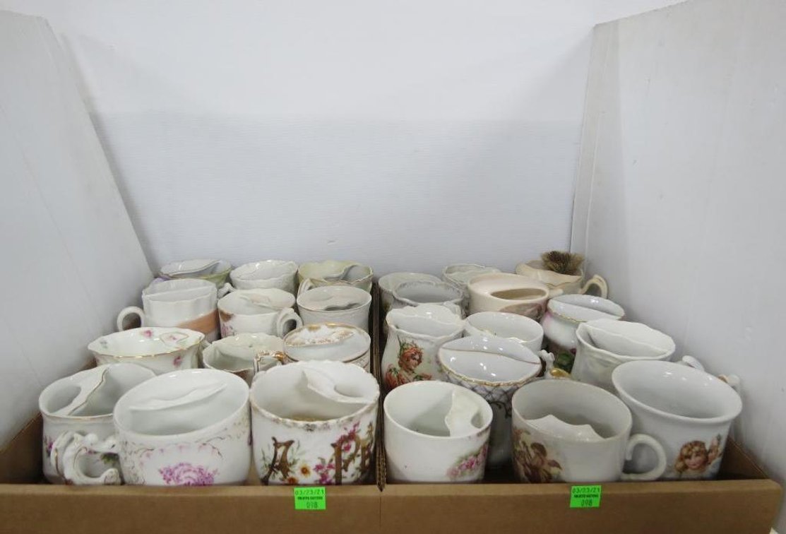 Group of Mustache Mugs