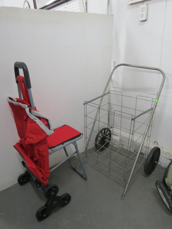 Pair of Folding Carts