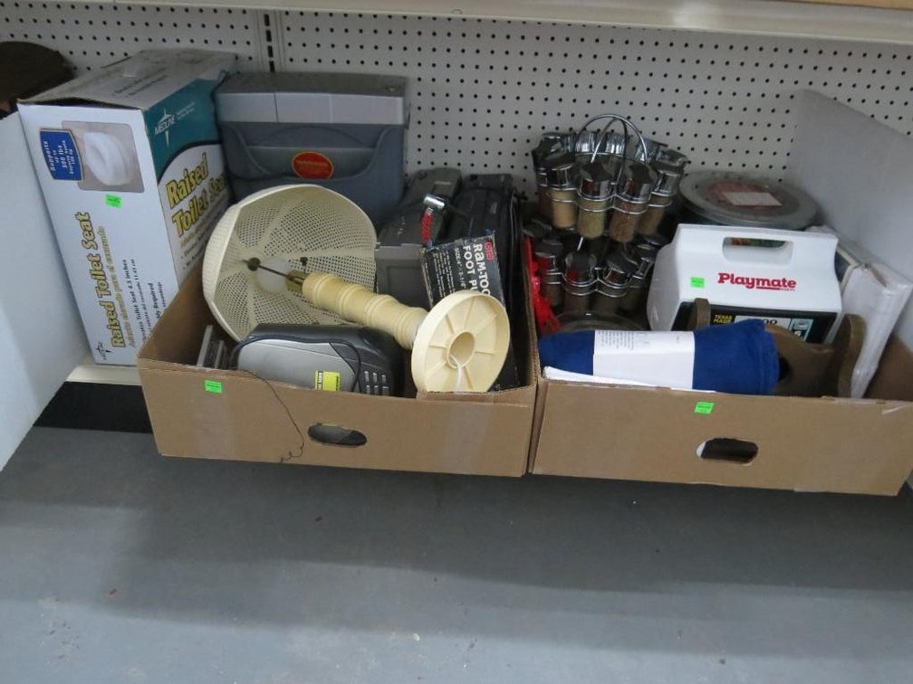 Raised Toilet Seat, Vhs Players, Paper Shredder, Spice Rack, Miscellaneous