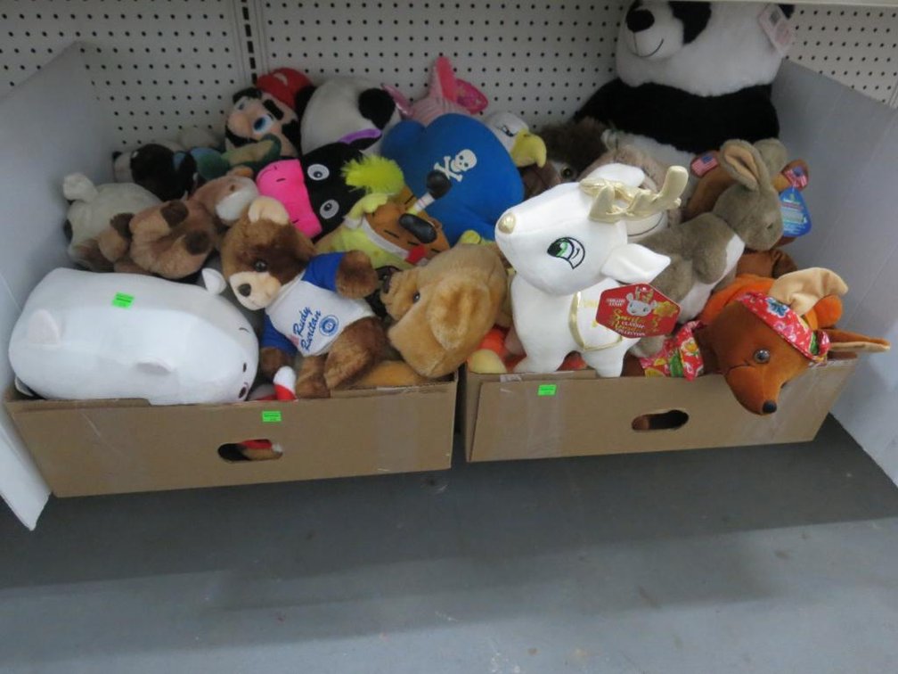 Group of Stuffed Animals