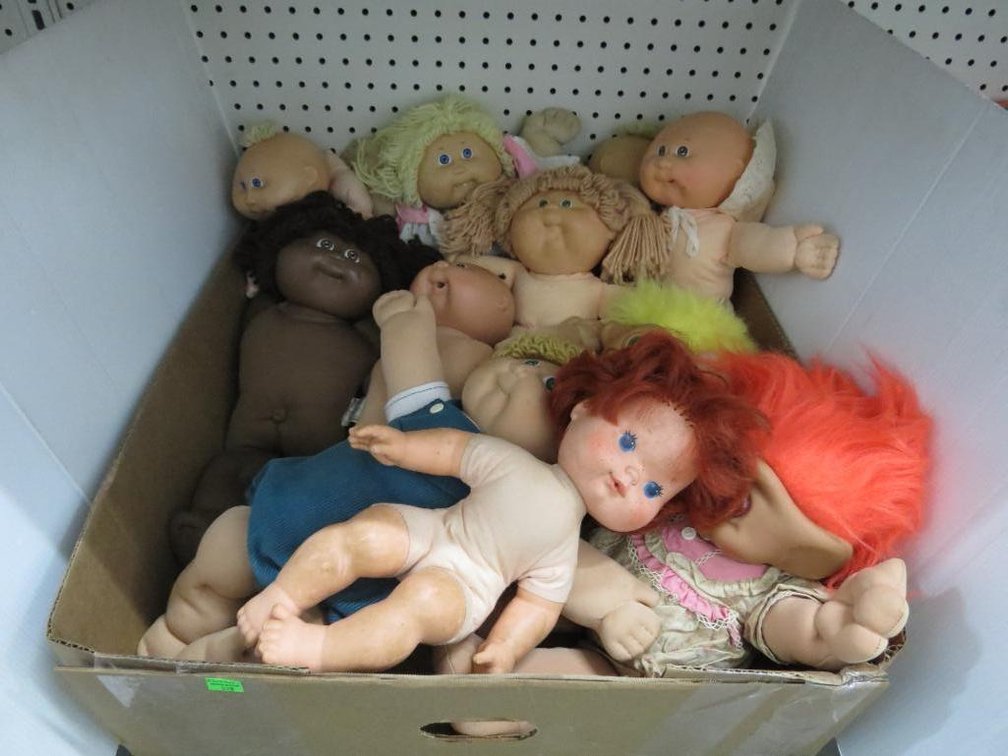 Cabbage Patch Kids Dolls and Some Others
