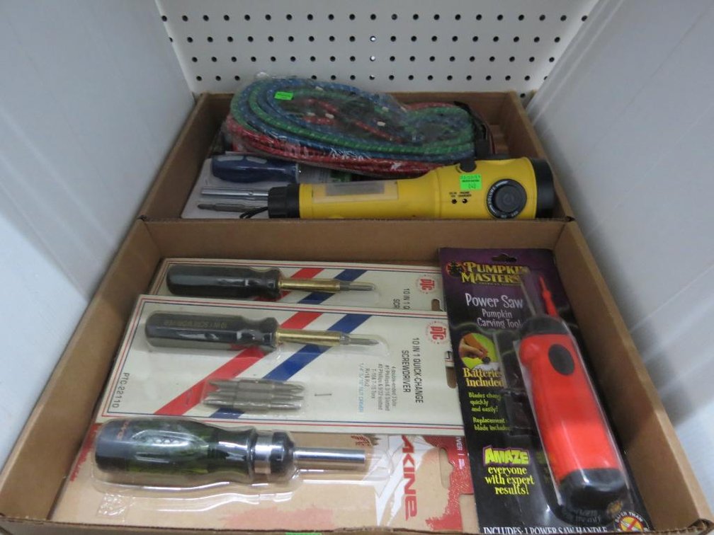 New Screwdrivers and Heavy Duty Stretch Cords