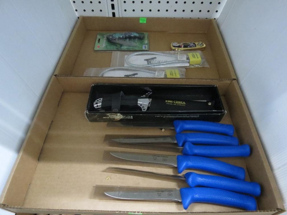 Chicago Cutlery Knives, Gun Safety Locks, Pocket Knives, Cobra Commander Hunting Knife