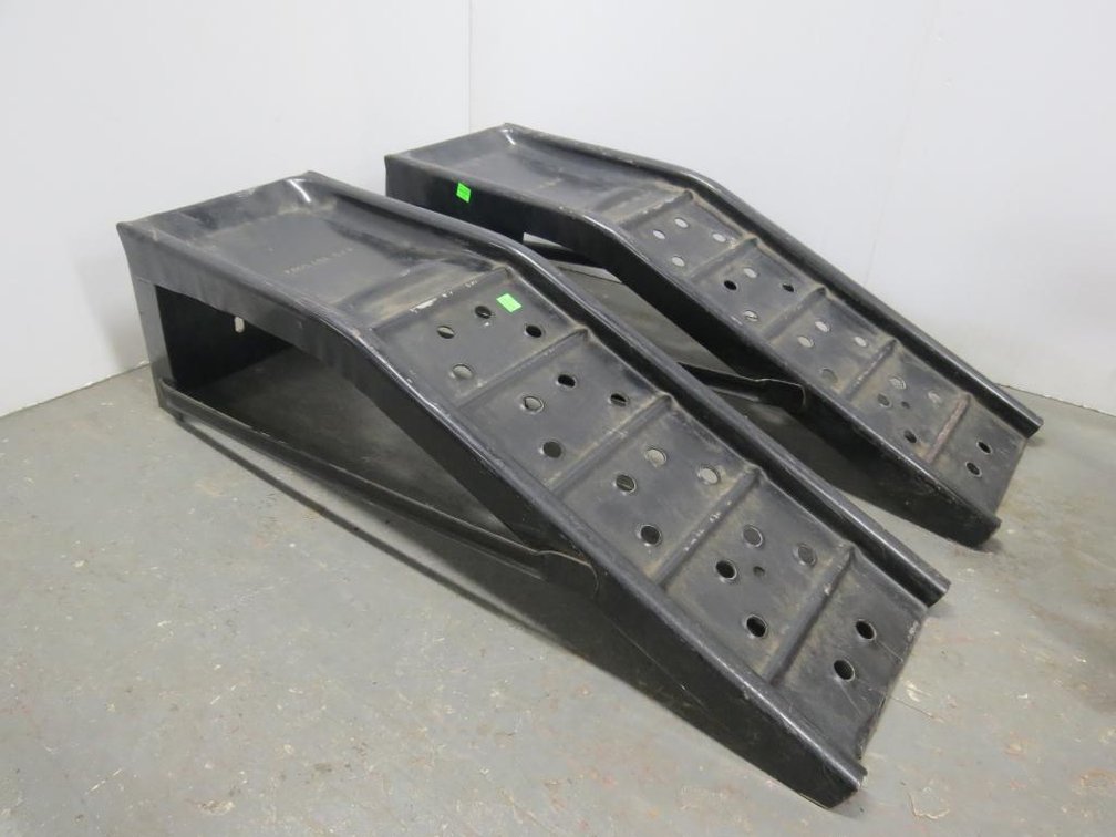 Pair of Metal Car Ramps