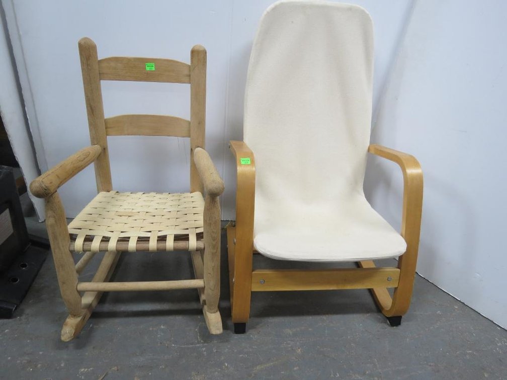 Child's Chair and Rocking Chair