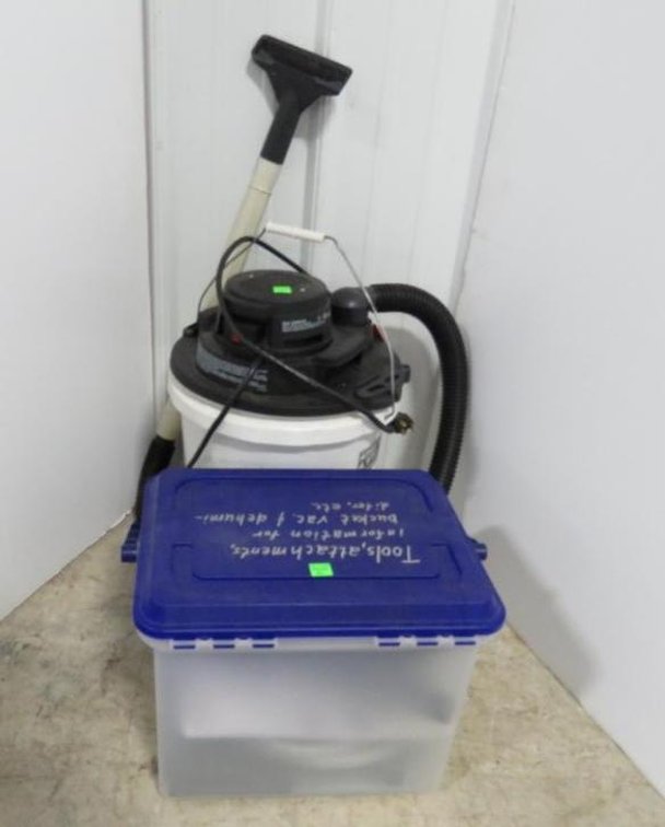 Bucket Max Vacuum