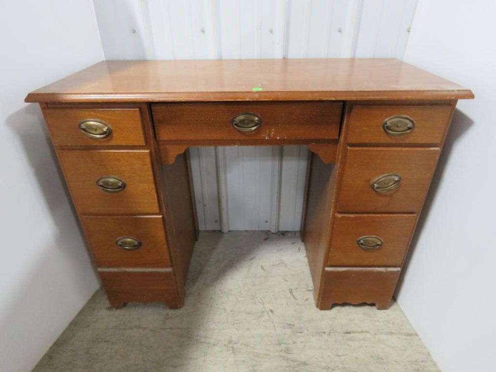Vintage Kneehole Desk
