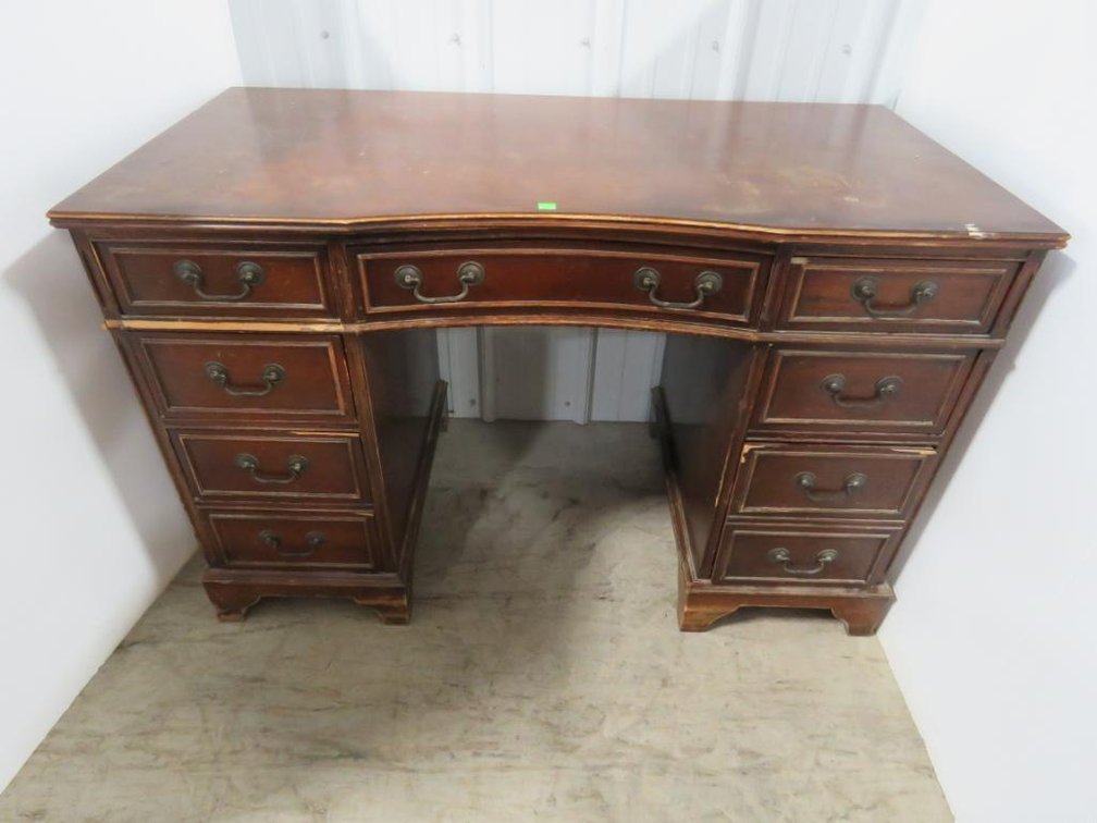 Vintage Desk With Dovetail Drawers