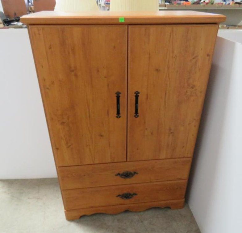 Multi Use Storage Cabinet With Two Drawers