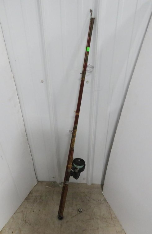 Vintage Fishing Rod and Mitchell 402 Saltwater Reel