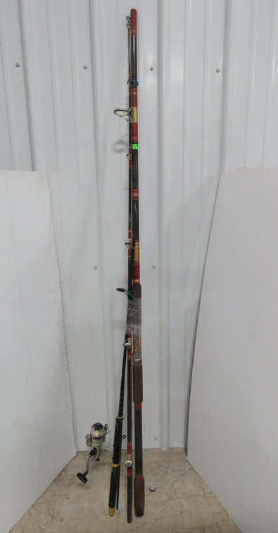 Two Fishing Rods, Ocean Rod and Abu Garcia Rod