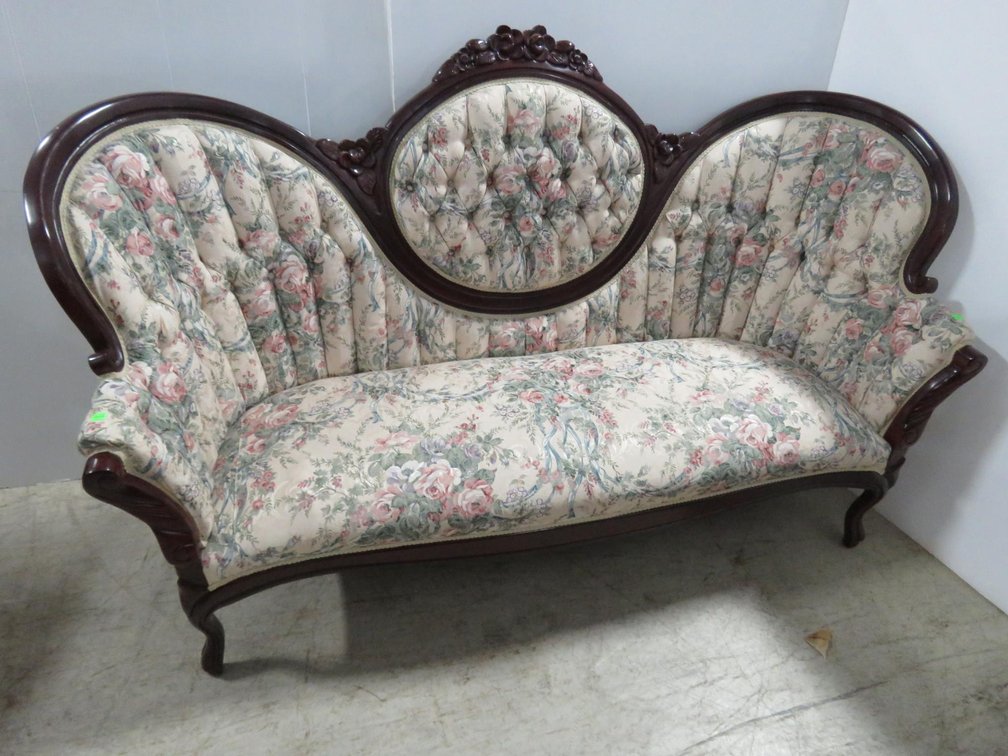 Victorian Style Sofa, Clean, No Odors