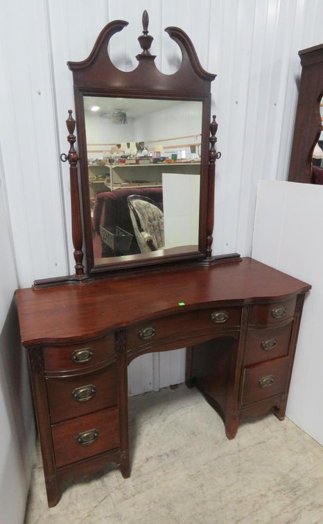 Vanity Dresser and Mirror