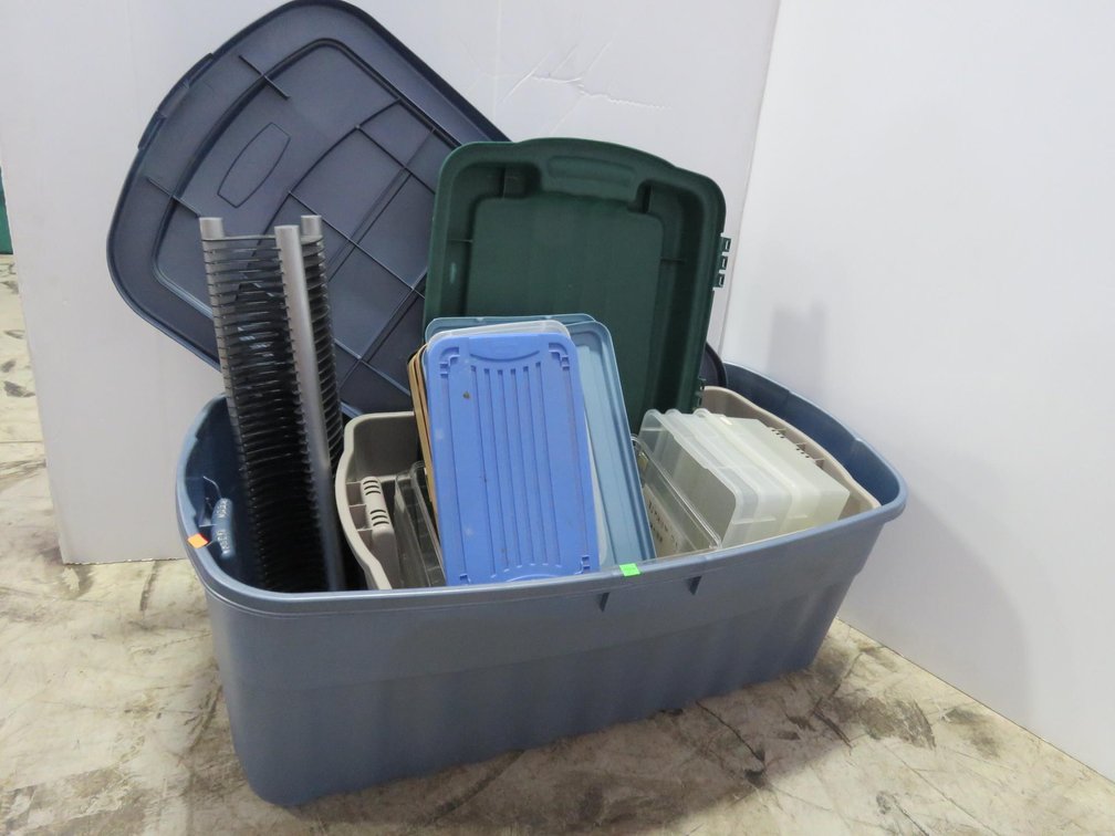 Plastic Totes, CD Holder