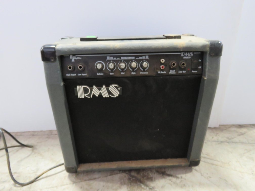 RMS B20 Bass Amplifier