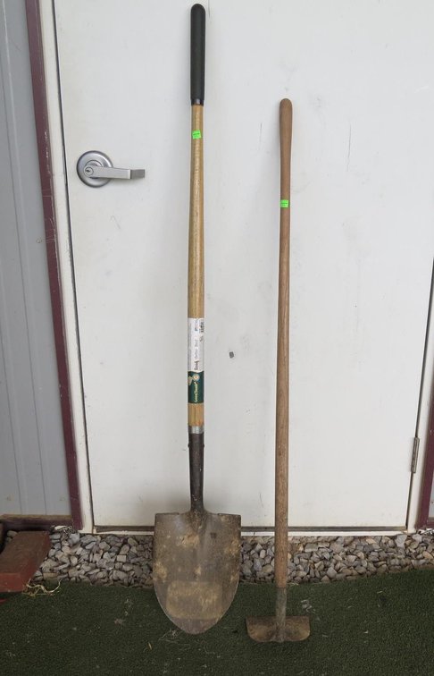 Shovel, Hoe