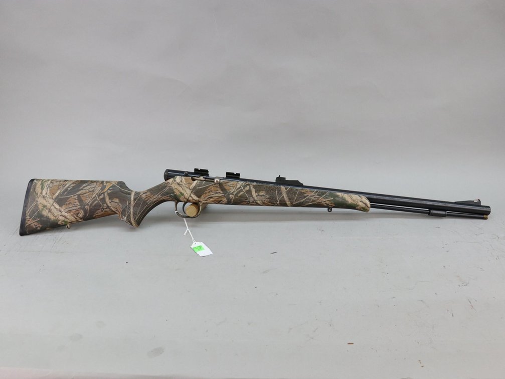 TRADITIONS BUCKHUNTER PRO, 50CAL MUZZLELOADER, CAMO STOCK