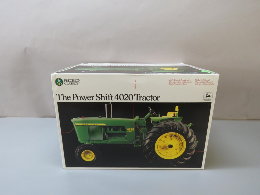 John Deere 4020 Diesel Powershift Tractor Diecast Metal