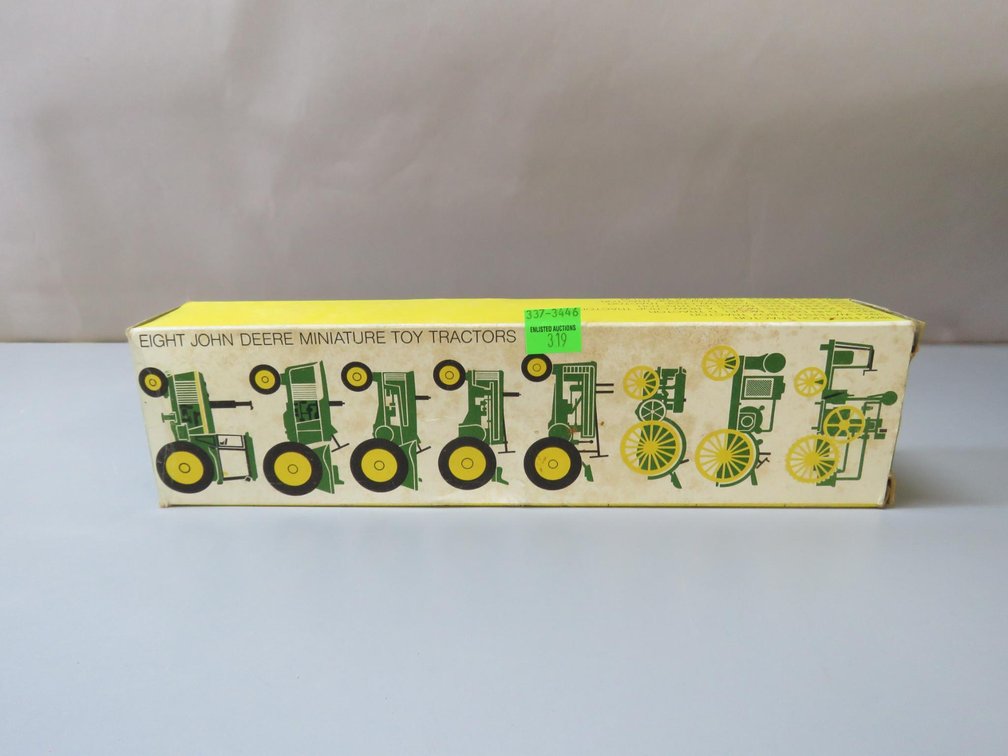 8 John Deere Miniature Toy Tractors