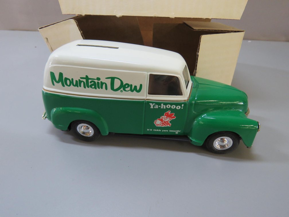 Mt Dew 1950 Chevy Diecast Panel Bank Car