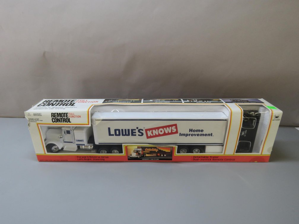 Lowe's Remote Control Truck Trailer