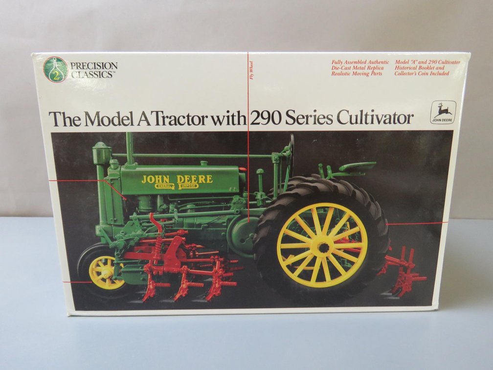 John Deere Model A Tractor With 290 Series Cultivator