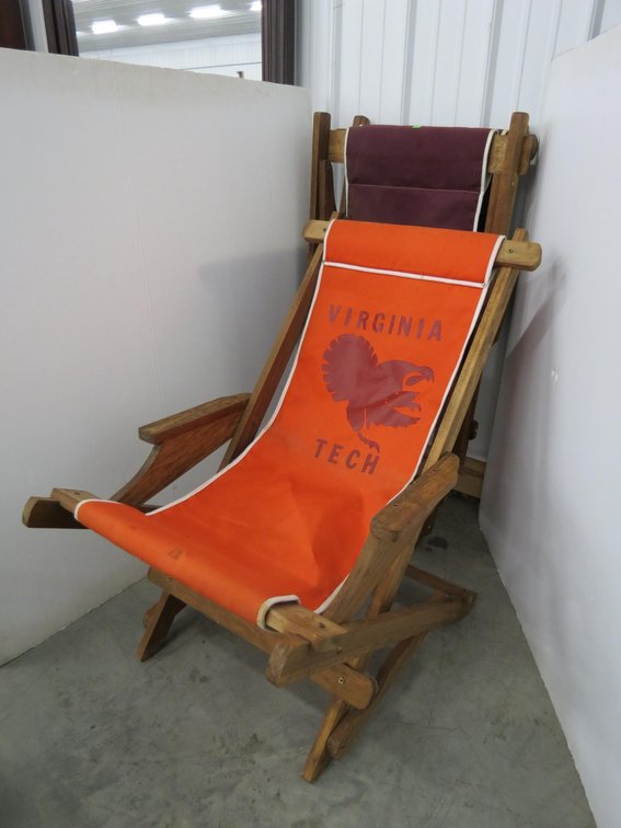 Redskins and Virginia Tech Folding Chairs