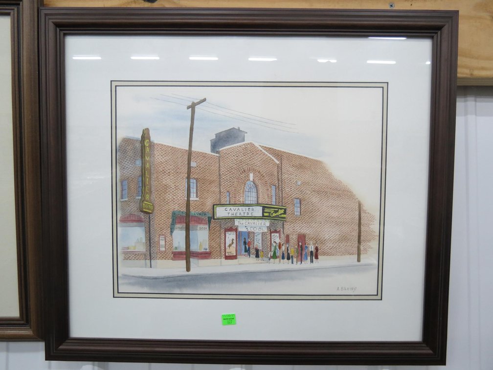 Cavalier Theater Framed Print By A.Bilkins