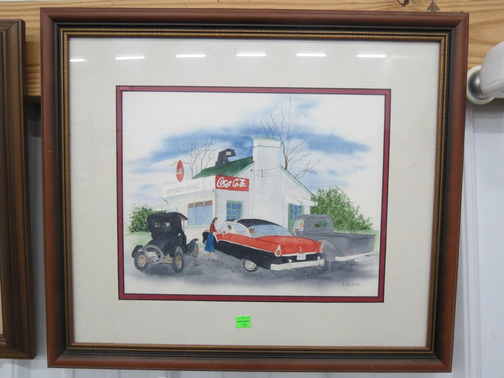 Hamburger Frank's Framed Print By A.Bilkins