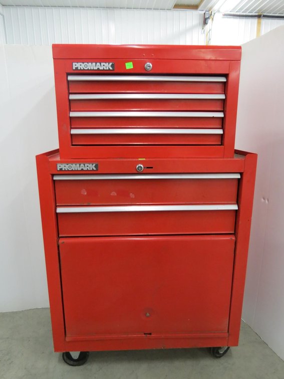 Promark Two-Piece Tool Chest With Contents