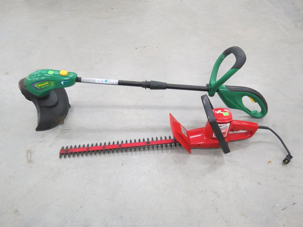 Electric Blower and Weed Eater