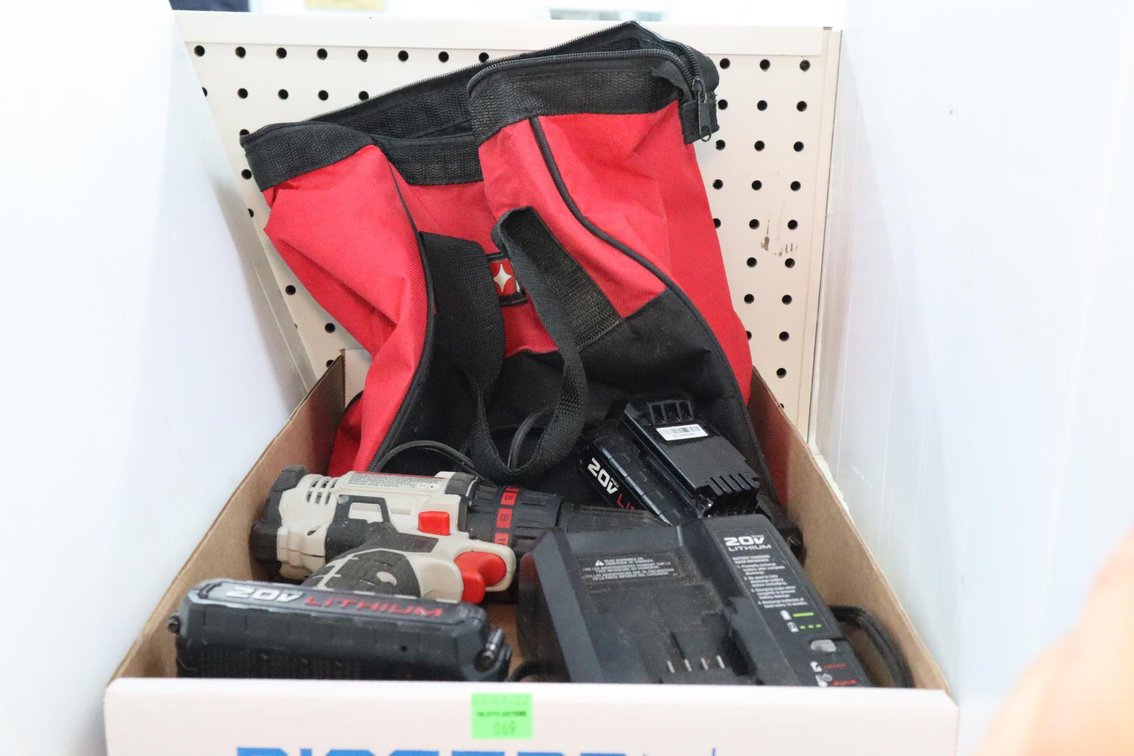 Porter-Cable 20-Volt Drill With Batteries and Charger