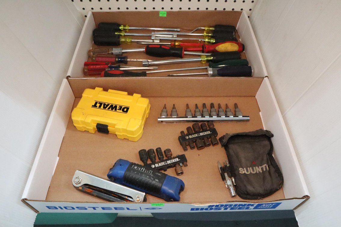 Screwdrivers, Nut Drivers, Drill Bit Drivers