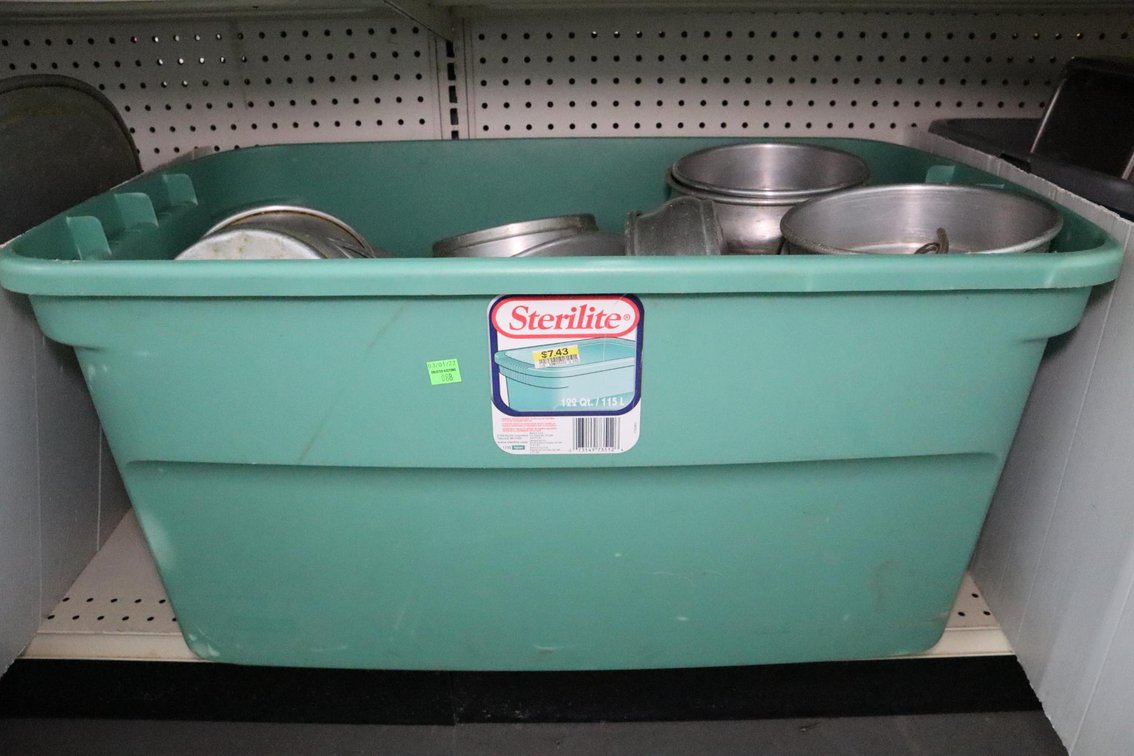 Group of Aluminum Restaurant Bowls