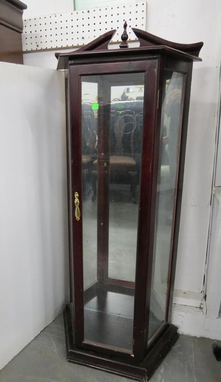 Small Curio Cabinet, Missing Glass Shelves